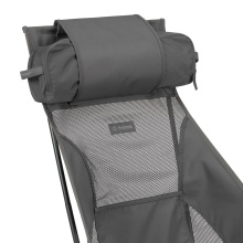Helinox Campingstuhl Sunset Chair (hohe Rückenlehne, neue verstellbare Kopfstütze) charcoalgrau